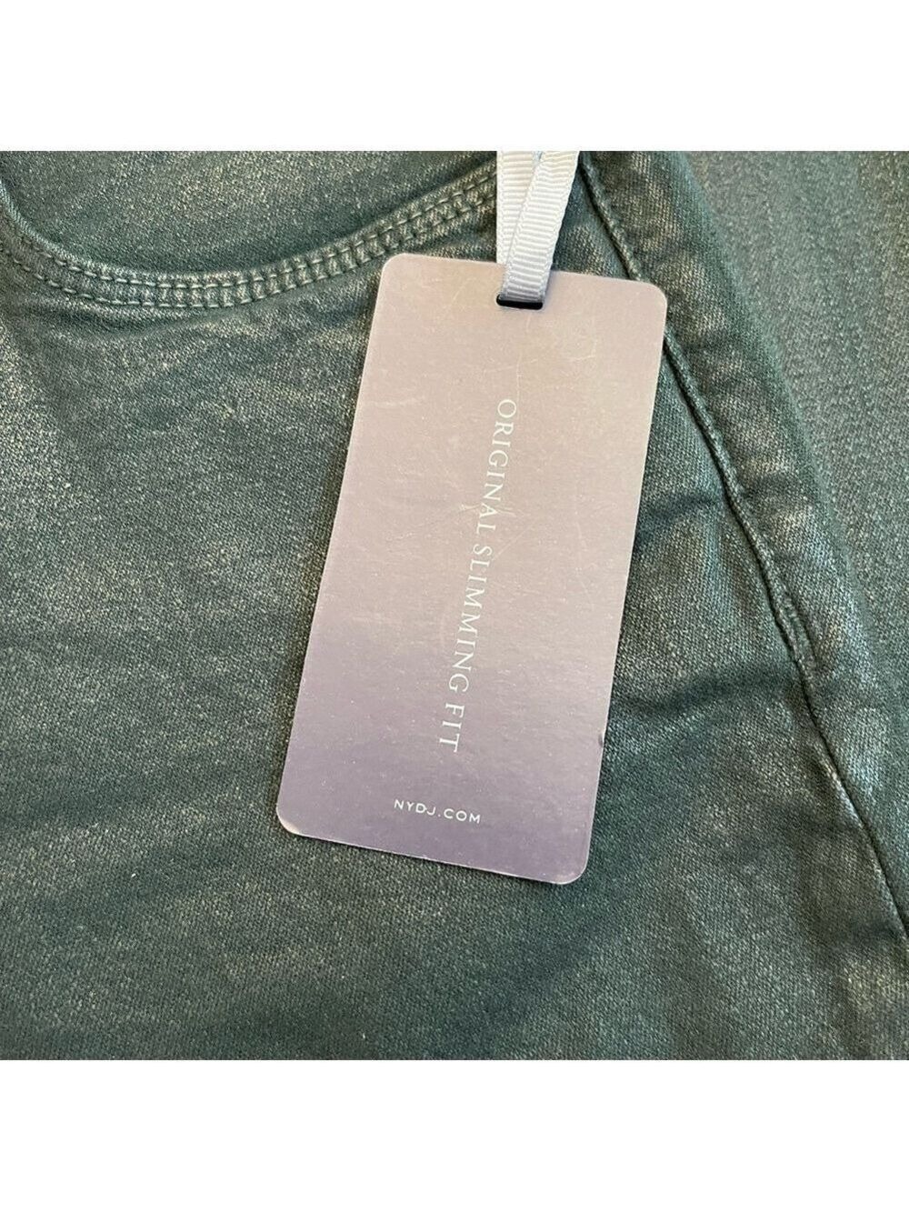 NYDJ Gray Skinny Jeans Size 4 - Picture 4 of 5
